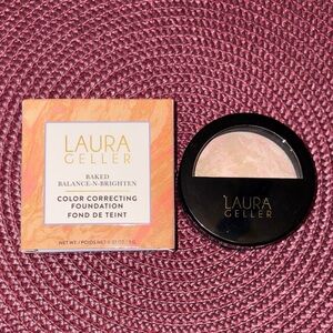 Laura Geller Baked Balance & Brighten Foundation -Color Correcting Porcelain NWT
